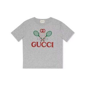 Gucci kids tennis short T-shirt grey size 10